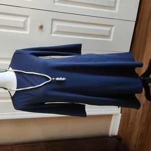 Cason,  NWT,  Women's Dress,  Navy with pockets,  Size Medium